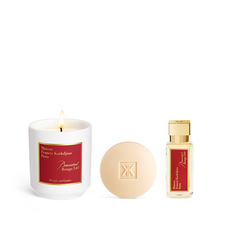 Baccarat Rouge 540, , hi-res, Scented candle, Scented soap <br>and Eau de parfum Trio