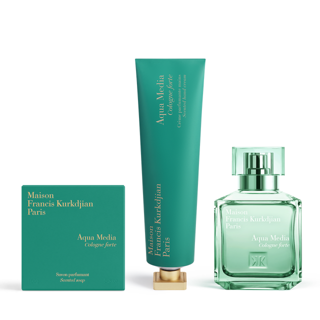 Aqua Media Cologne forte ⋅ Scented soap, Scented hand cream <br