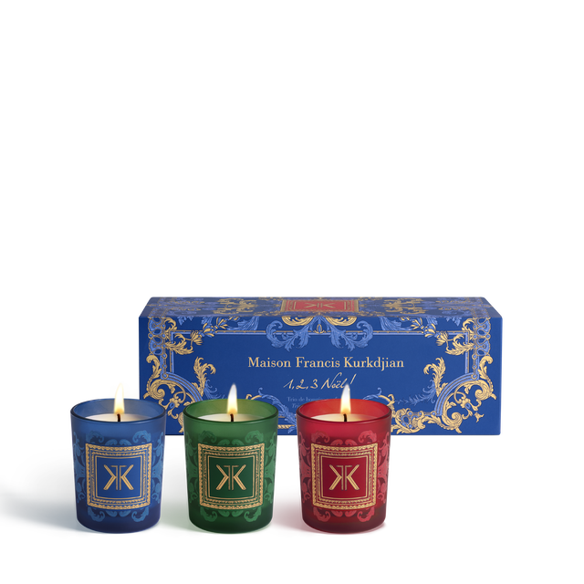 1, 2, 3 Noël ! ⋅ Limited edition - Trio of scented candles ⋅ 3x2