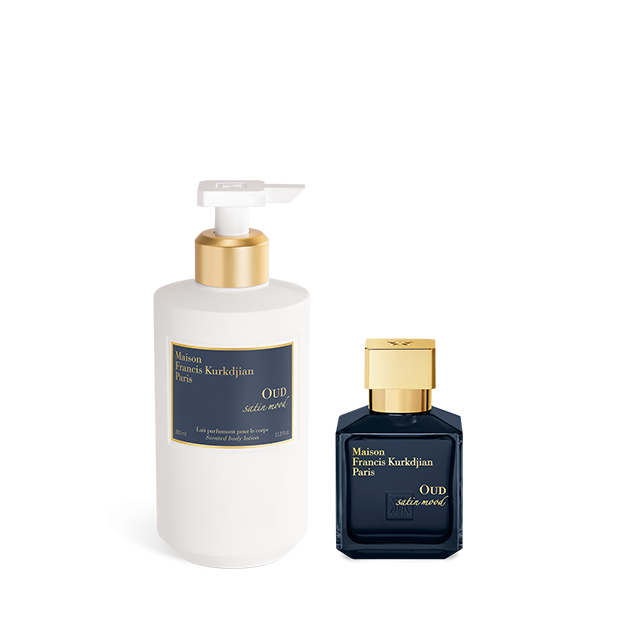 OUD satin mood, , hi-res, Scented body lotion<br>and Eau de parfum Duo