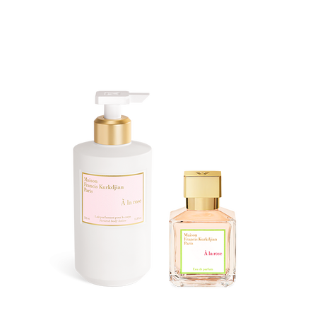 À la rose, , hi-res, Duo Parfümierte Körpermilch<br>und Eau de parfum