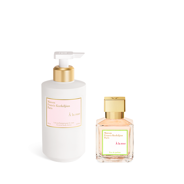 À la rose, , hi-res, Scented body lotion <br>and Eau de parfum Duo