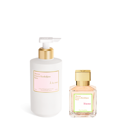 À la rose, , hi-res, Duo Parfümierte Körpermilch<br>und Eau de parfum