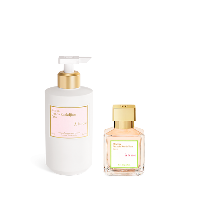 À la rose, , hi-res, Scented body lotion<br>and Eau de parfum Duo