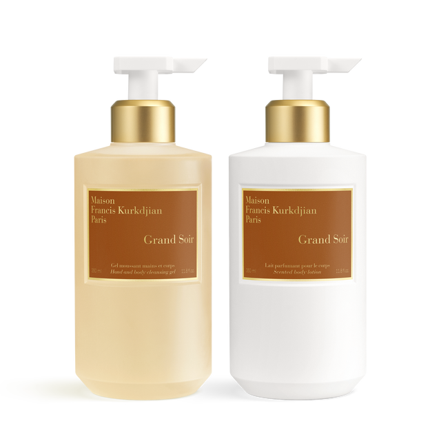 Grand Hand View Grand Soir ⋅ Scented hand & body cleansing gel and Scented body lotion ...