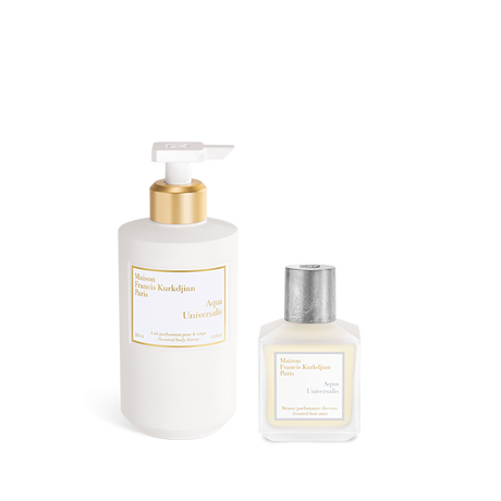 Aqua Universalis, , hi-res, Duo Parfümierte Körpermilch<br>und Haarparfum