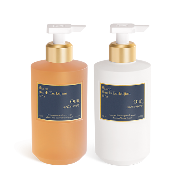 OUD satin mood, , hi-res, Duo Gel moussant mains & corps <br>et Lait parfumant pour le corps