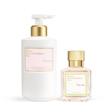 À la rose ⋅ Scented body lotion <br>and Scented hair mist Duo À la rose ⋅ Scented body lotion <br>and Scented hair mist Duo