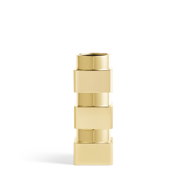 Bougeoir 1,2,3 Lumi&egrave;res!, 3 capots, hi-res, &Eacute;dition Or