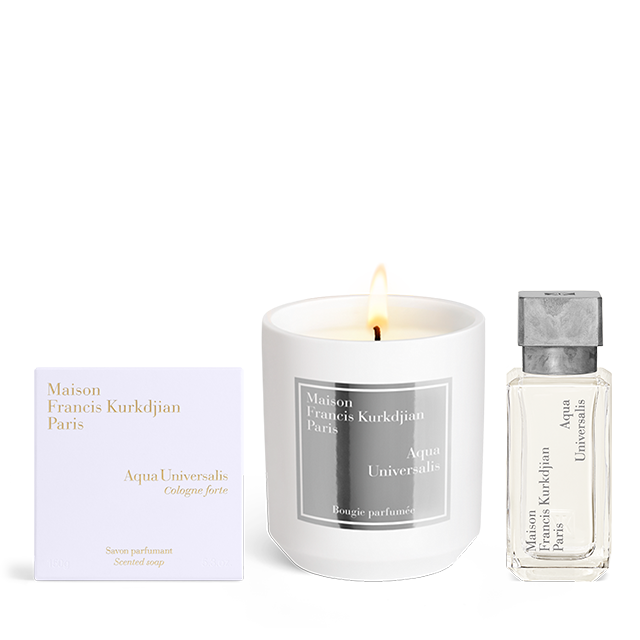 Aqua Universalis, , hi-res, Scented candle, Scented soap <br>and Eau de toilette Trio