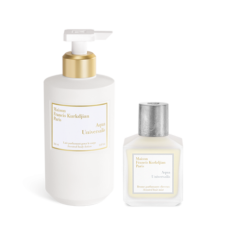 Aqua Universalis, , hi-res, Duo Lait parfumant pour le corps <br>et Brume parfumante cheveux