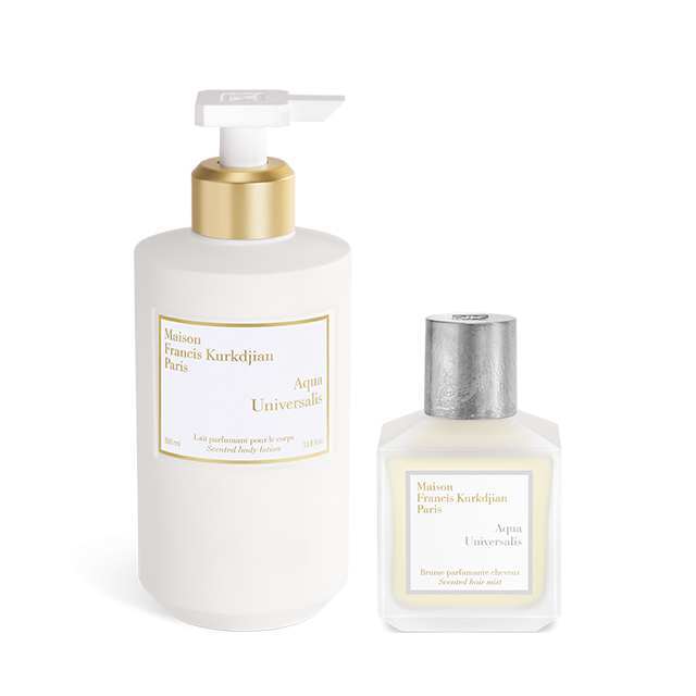 Aqua Universalis, , hi-res, Leche corporal perfumada <br>y Bruma perfumante para el cabello Dúo