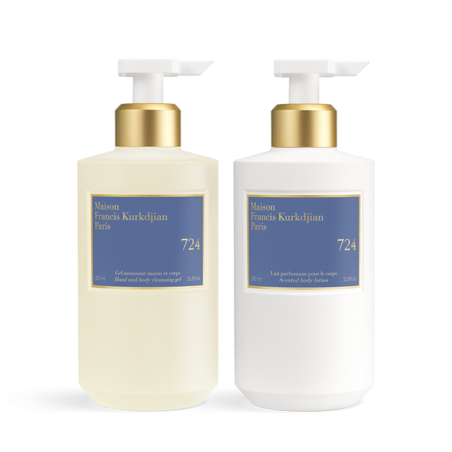 ボディソープ Maison Francois Kurkdjian 724 ⋅ Scented hand & body cleansing gel <br> and Scented body