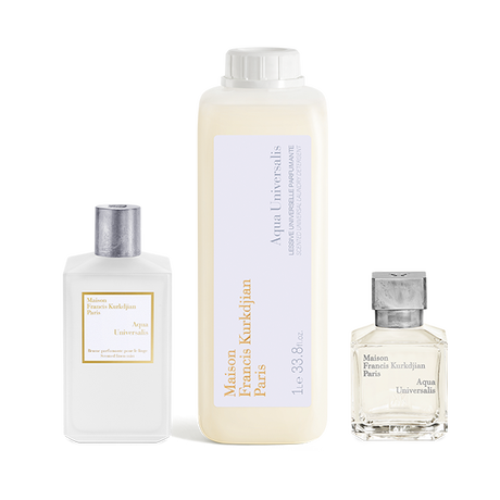 Aqua Universalis, , hi-res, Trio brume parfumante pour le linge, Lessive parfumante<br>et Eau de toilette