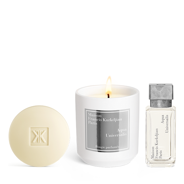 Aqua Universalis, , hi-res, Scented candle, Scented soap <br>and Eau de toilette Trio
