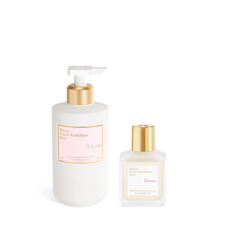 À la rose, , hi-res, Duo Lait parfumant pour le corps<br>et Brume parfumante cheveux