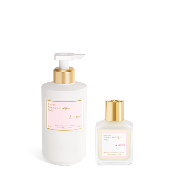 À la rose, , hi-res, Scented body lotion<br>and Scented hair mist Duo