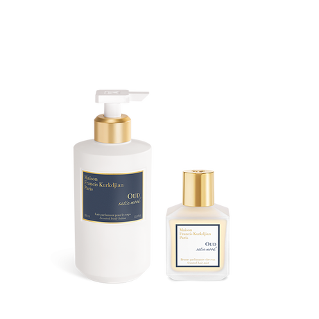 OUD satin mood, , hi-res, Duo Parfümierte Körpermilch<br>und Haarparfum