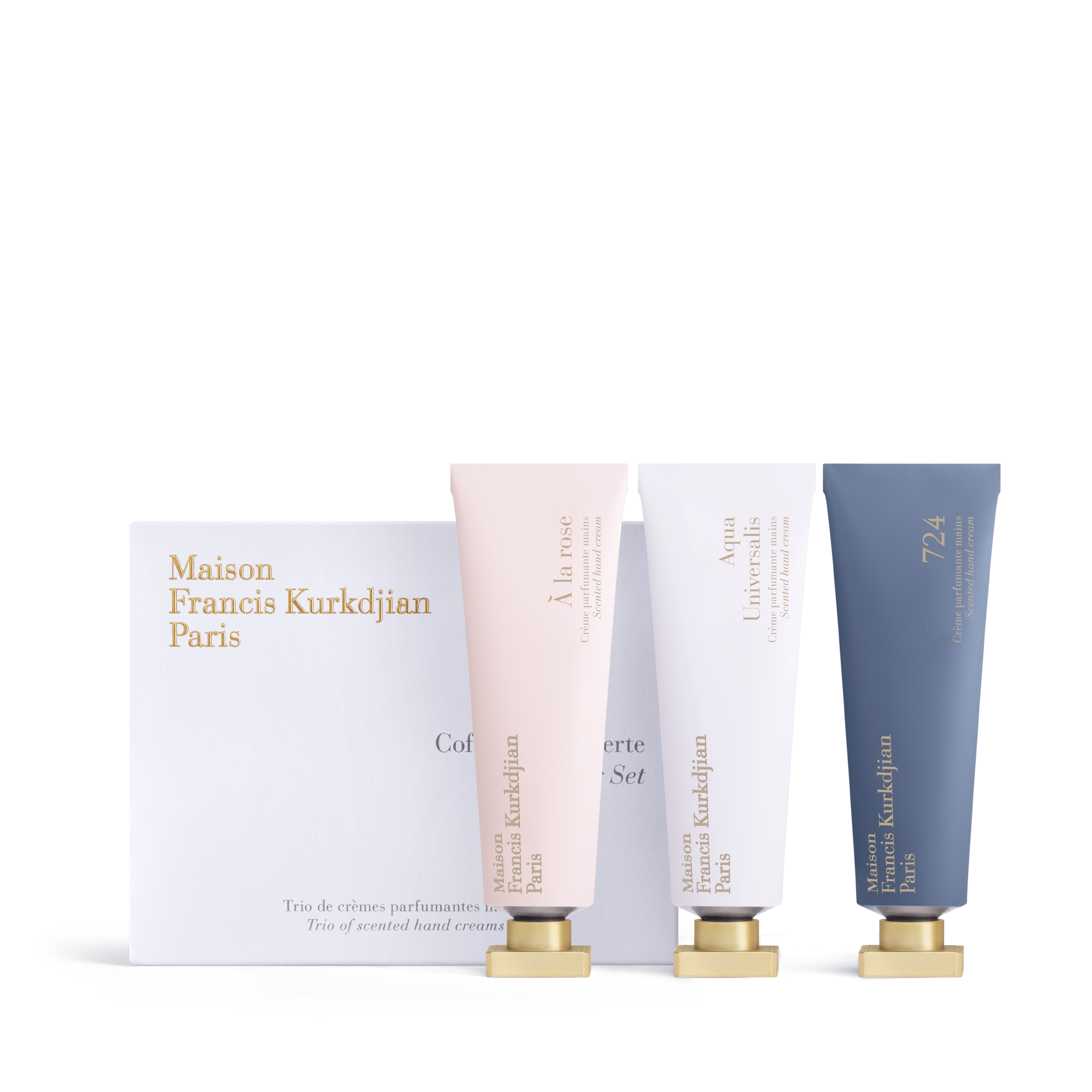 Trio de cr&egrave;mes parfumantes mains, 3x20ml, hi-res