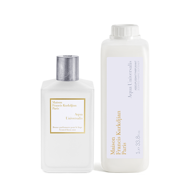 Aqua Universalis, , hi-res, Duo Brume parfumante pour le linge <br>et Assouplissant parfumant