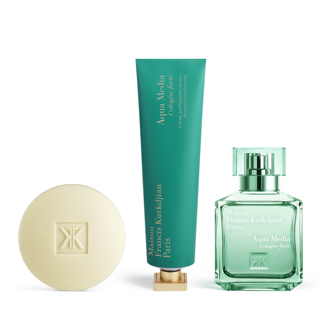 Aqua Media Cologne forte ⋅ Scented soap, Scented hand cream <br