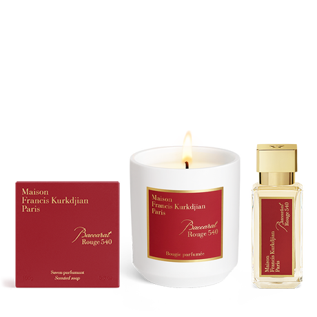 Duo Scentend Candle & Perfume ⋅ Baccarat Rouge 540 - Maison