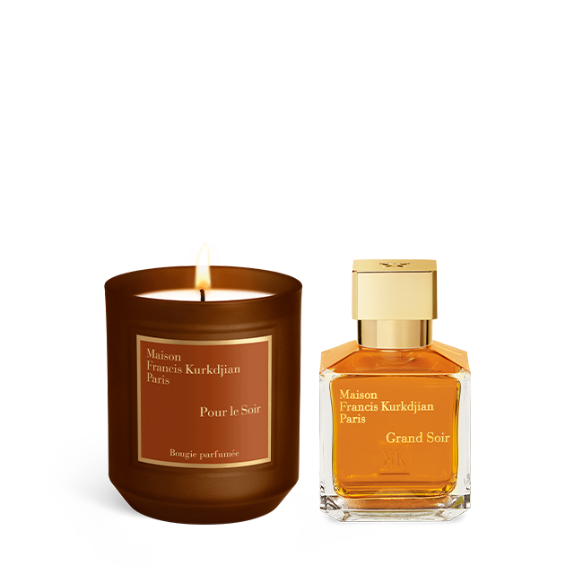 Grand Soir, , hi-res, Scented candle <br>and Eau de parfum Duo