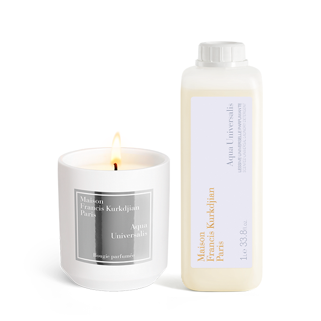 Aqua Universalis, , hi-res, Scented candle <br>and Laundry detergent Duo
