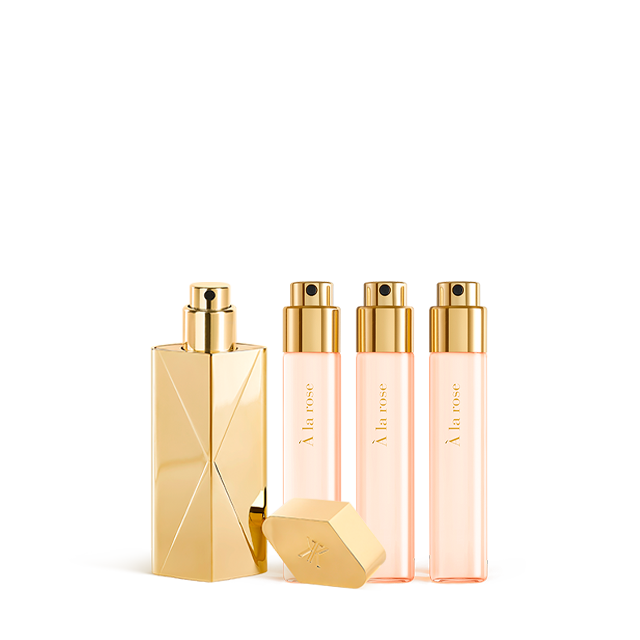 À la rose, , hi-res, Globe Trotter <br> and Eau de parfum Duo