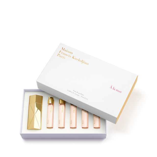 À la rose, 5x11ml, hi-res, Travel Set - Eau de parfum