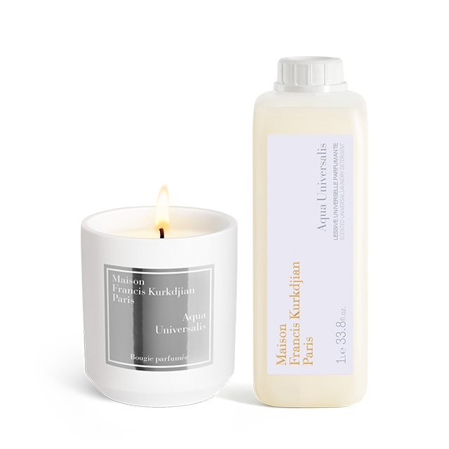 Aqua Universalis, , hi-res, Scented candle <br>and Laundry detergent Duo