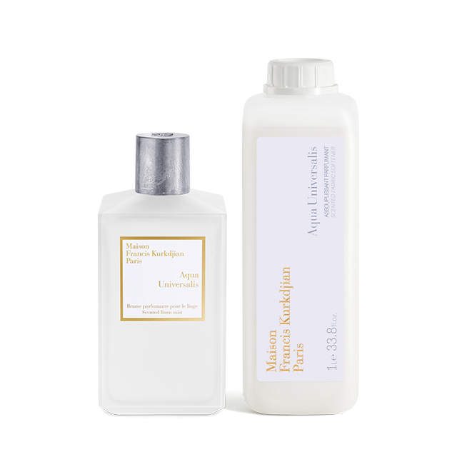 Aqua Universalis, , hi-res, Duo Brume parfumante pour le linge <br>et Assouplissant parfumant