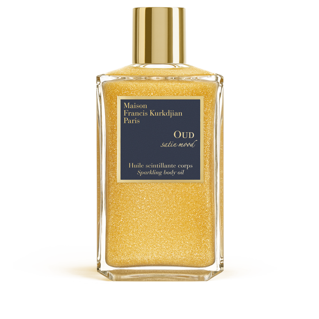 OUD satin mood ⋅ Sparkling body oil ⋅ 6.8 fl.oz. ⋅ Maison