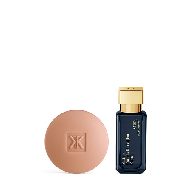 OUD satin mood, , hi-res, Scented soap<br>and Eau de parfum Duo