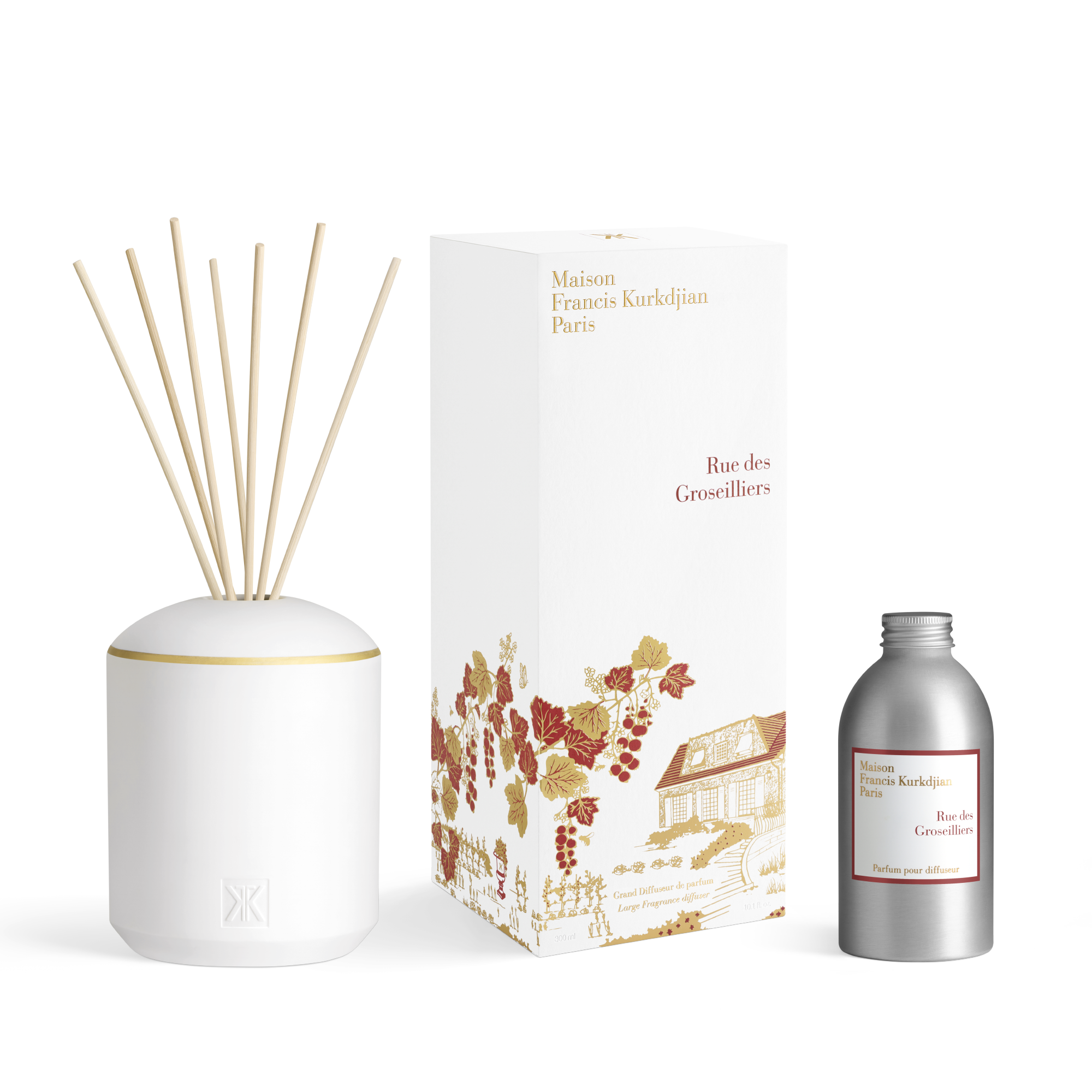 Rue des Groseilliers, 300ml & 9 bastoncini, hi-res, Diffusore di profumo