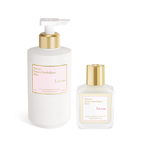 À la rose, , hi-res, Duo Lait parfumant pour le corps <br>et Brume parfumante cheveux