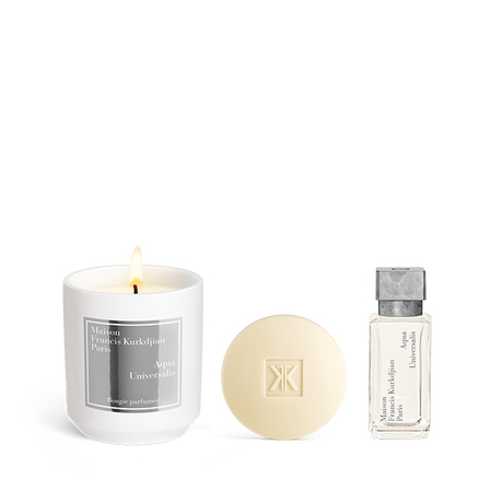 Aqua Universalis, , hi-res, Trio Duftkerze, Parfümierte Seife<br>und Eau de toilette