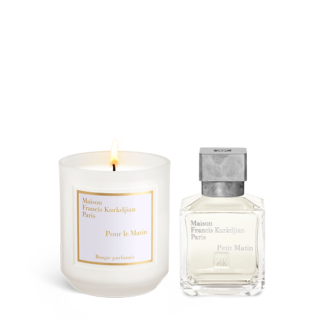 Petit Matin, , hi-res, Scented candle <br>and Eau de parfum Duo